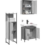  3-dijelni set kupaonskih ormarića boja hrasta sonome drveni | shoptok.hr