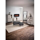 XORA KLOP BREZ NASLONA, kovina, tekstil črna, temno siva | Shoptok.si