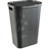 Curver tamno siva košara za rublje Infinity Hamper, 60 l | shoptok.hr