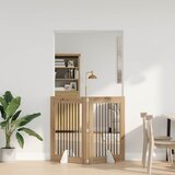  Vrata za pse s postoljem 2 pcs Hrast artisan 80 x 100 cm | shoptok.hr
