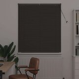 vidaXL Okenska roleta z zavesami Drugo Temno siva 110 x 130 cm Aluminij | Shoptok.si