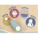 Viga drveni kalendar i sat | shoptok.hr