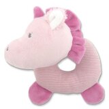 Lorelli plisana zvecka donut (krofna) - unicorn pink natural ( 10191340007 ) | ePonuda.com