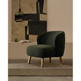 Kave Home Zelena fotelja od šenila Ulit – | shoptok.hr