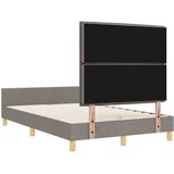  Krevetna konstrukcija Sivo-smeđa 120 x 190 cm tkanina | shoptok.hr