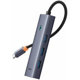 Baseus hub usb-c/6u1 dark grey | shoptok.hr