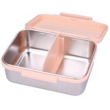 Kidzroom inox kutija za užinu s 2 pretinca - Enchanted Memories Pink | shoptok.hr