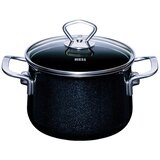 RIESS Lonec s pokrovom Black Magic 16cm / 2l / dva ročaja / emajl, (5000198642) | Shoptok.si
