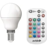 Avide Pametna sijalica, Led 4.9 w, E14, RGB+W, 2700 k, daljinski, Smart Led Mini Globe 4.9 w | Eponuda.ba