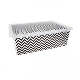QUTU Kutija za odlaganje 37x52,5x17,5cm 25l ZIG ZAG Cijene