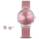 Bering ženski analogni ručni sat 14134-999-gwp set classic