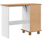  Radni stol ASKIM Bijelo 95 x 40 x 75 cm Čvrsto borovo drvo | Eponuda.com