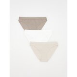 Reserved komplet 3 bikini spodnjih hlačk - vijolična Cene