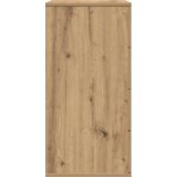 vidaXL Strani šal Obrtniški hrast 60 x 39 x 80 cm Konstruiran les | Shoptok.si