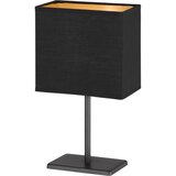 Fischer & Honsel Črna namizna svetilka s tekstilnim senčilom (višina 30 cm) Kate – Cene