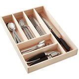Premier Housewares Drveni organizator pribora u prirodnoj boji 30 x 42 cm Bessan – | shoptok.hr