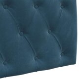  Držeće uzglavlje Zidne Plava 210 x 55 x 7 cm Baršun - Plava 200 cm bez LED | shoptok.hr