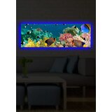Wallity 3090DACT-13 multicolor decorative led lighted canvas painting cene