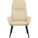 vidaXL Stol za sproščanje krem blago, (20957255) | Shoptok.si