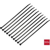 TRU COMPONENTS TC-12523696 vezice 250 mm 4.8 mm crna otporna na hladnoću 100 St. | Eponuda.ba