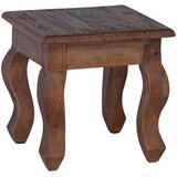  Stol za slaganje 3 pcs Smeđa Čvrsto mahagonijevo drvo | shoptok.hr