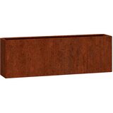  Zidne sadilice 2 kom boja hrđe od čelika COR-TEN 53x10x17 cm | Eponuda.ba