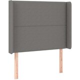  Krevet s oprugama i madracem tamnosivi 90 x 190 cm od tkanine | shoptok.hr