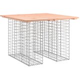  Vrtni stol, gabion dizajn, 100x102x72 cm, masivno drvo, douglas | shoptok.hr