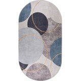 Vitaus Modra/siva pralna preproga 80x120 cm Oval – Cene