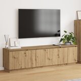vidaXL TV omarica z LED umetni hrast 180x38x49 cm inženirski les | Shoptok.si