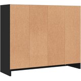  Komoda crna 91x28x75 cm od konstruiranog drva | Eponuda.ba