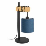 Brilagi Stona lampa NUBILA 1xE27/40W/230V smeđa/crna/tamno plava Slike
