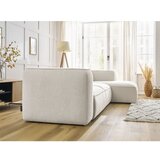 Bobochic Paris Bijela kutna garnitura od bouclé tkanine (s desnim kutom) Zephyr – | shoptok.hr