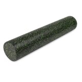 MANIDEA Roler Za MasaŽu 90 Cm - Glatki (crni Sa Zelenim TaČkama)