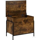  Kutija za spremanje Dimljeni hrast 80 x 40 x 49,5 cm | shoptok.hr