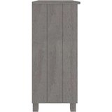  Komoda HAMAR svetlo siva 85x35x80 cm trdna borovina, (20656468) | Shoptok.si