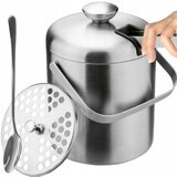 INOX set posode za led - vedro 1,3L + klešče + žlica Cene
