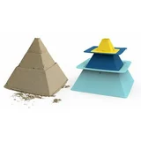 Quut model za oblikovanje tronadstropne piramide iz mivke ali snega Pira