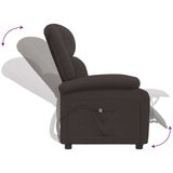  Električni naslanjač črno blago, (20701655) | Shoptok.si