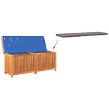  Vanjska kutija za jastuke 150x50x60,5 cm masivno drvo bagrema | shoptok.hr