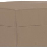 vidaXL Stolček za noge kapučino barve 70x55x41 cm umetno usnje | Shoptok.si