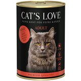 Cat's Love 6 x 400 g - Čista govedina Cene