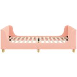  Otroški posteljni okvir z vznožjem z vzglavjem Roza 80 x 200 cm, (5000104659) | Shoptok.si