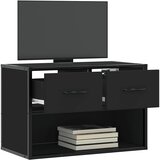  ormarić crni 60x31x39,5 cm konstruirano drvo i metal | shoptok.hr