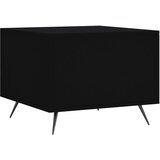  Stolić za kavu crni 50 x 50 x 40 cm od konstruiranog drva | Eponuda.com