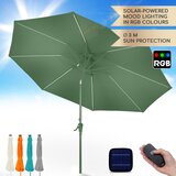 Blumfeldt Calais, suncobran, LED, aluminijski okvir, navlaka od poliestera, UV zaštita 50 | shoptok.hr