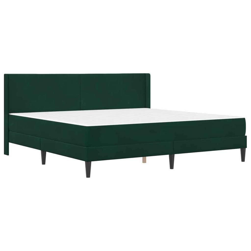  Okvir za krevet Tamnozelena 180 x 200 cm Baršun - Tamnozelena 180 x 200 cm | shoptok.hr