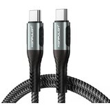 Konfulon Data kabl DC43 PD 60W Fast Charge Type C na Type C crni 1m