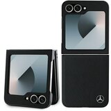 Mercedes-Benz MERCEDES USNJENA LESENA ETUIJKA MAGSAFE ZA SAMSUNG GALAXY Z FLIP 6 ČRNA, (21898391) | Shoptok.si