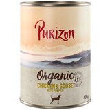 Purizon Organic 6 x 400 g - Piščanec in gos z bučo Cene